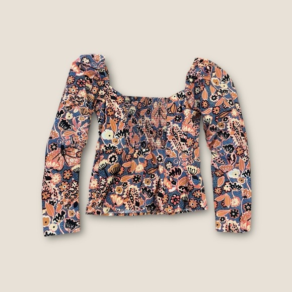 A.L.C. Chandler Top $325 Dark Navy & Chestnut - Picture 5 of 6